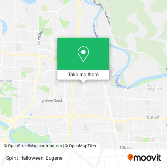 Spirit Halloween map