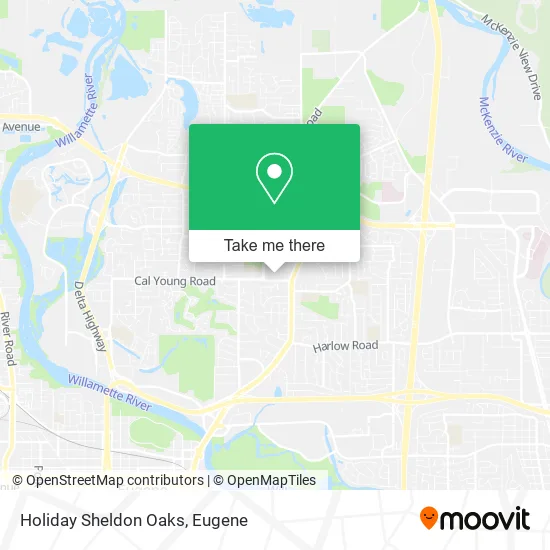 Holiday Sheldon Oaks map