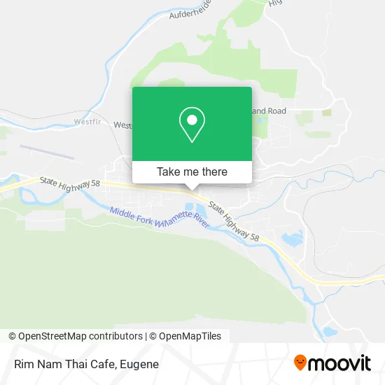 Mapa de Rim Nam Thai Cafe
