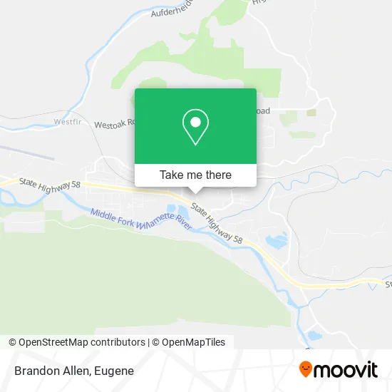 Mapa de Brandon Allen