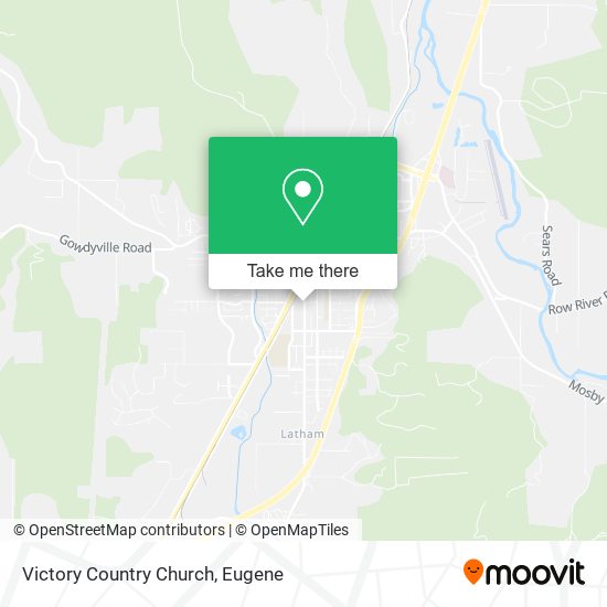 Victory Country Church map