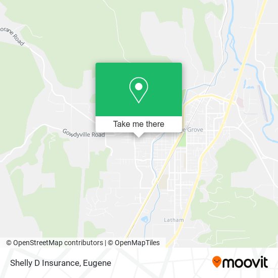 Mapa de Shelly D Insurance