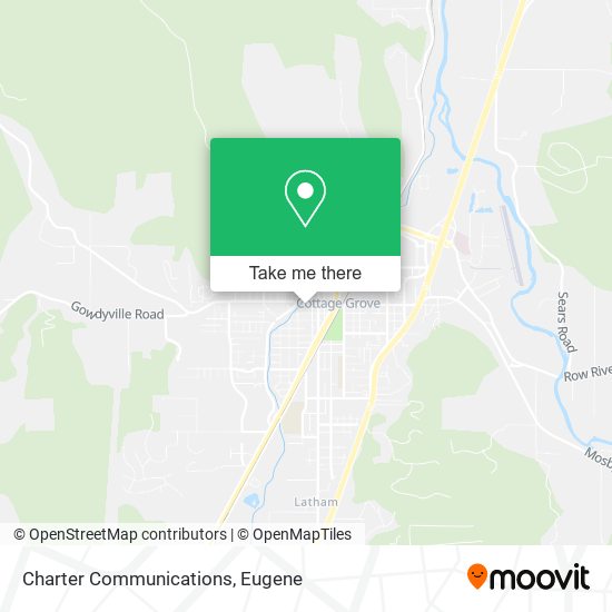 Mapa de Charter Communications