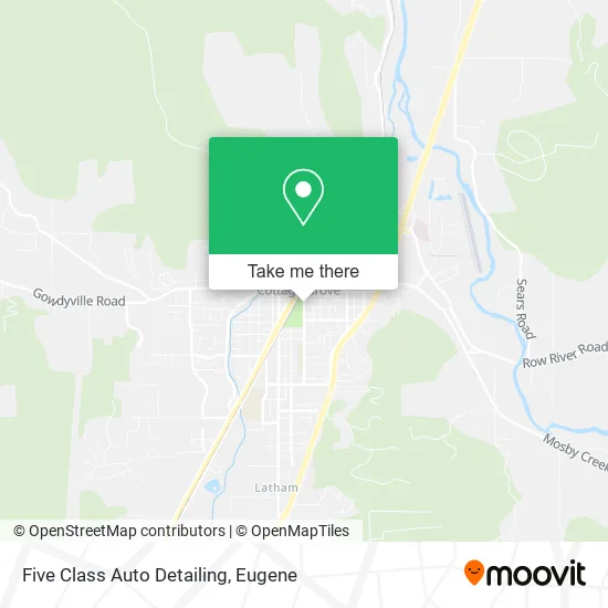 Five Class Auto Detailing map