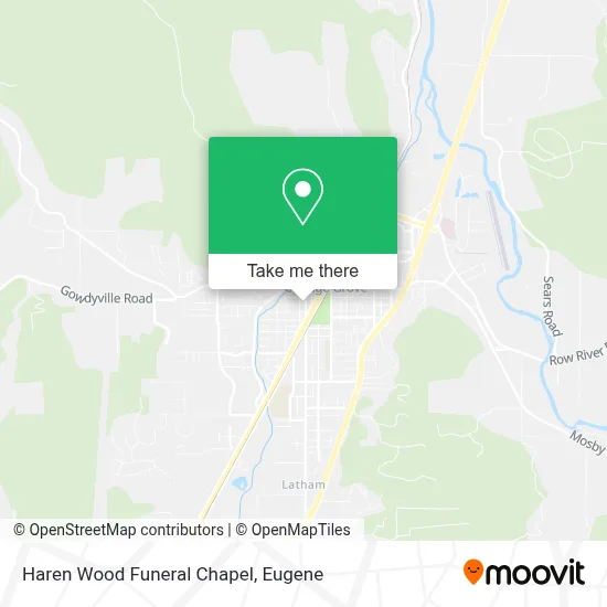 Haren Wood Funeral Chapel map