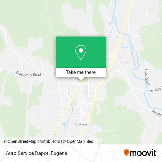 Auto Service Depot map