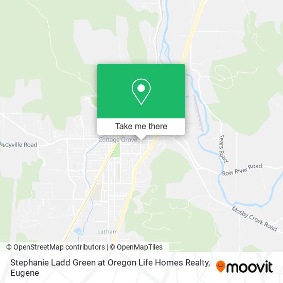 Stephanie Ladd Green at Oregon Life Homes Realty map