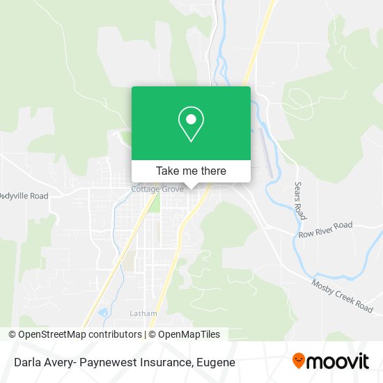 Darla Avery- Paynewest Insurance map