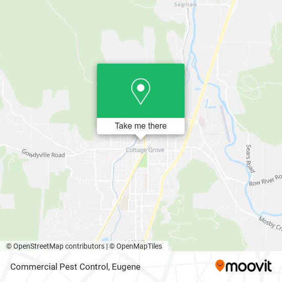 Mapa de Commercial Pest Control