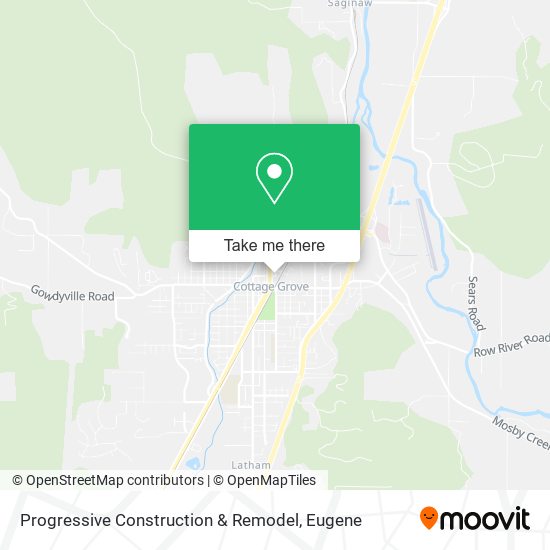 Progressive Construction & Remodel map