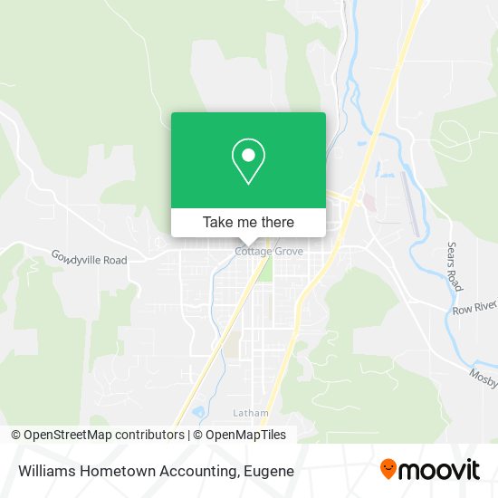 Williams Hometown Accounting map