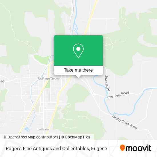 Roger's Fine Antiques and Collectables map