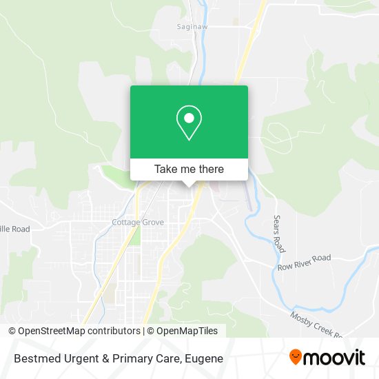 Mapa de Bestmed Urgent & Primary Care