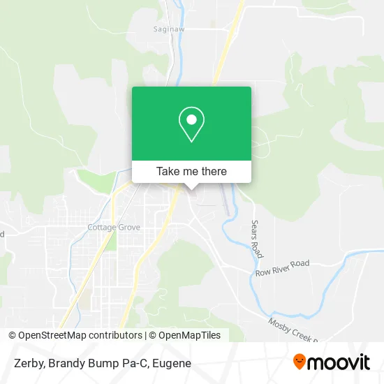 Zerby, Brandy Bump Pa-C map