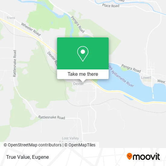 True Value map