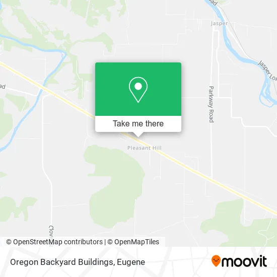 Oregon Backyard Buildings map