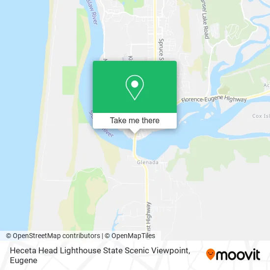 Mapa de Heceta Head Lighthouse State Scenic Viewpoint