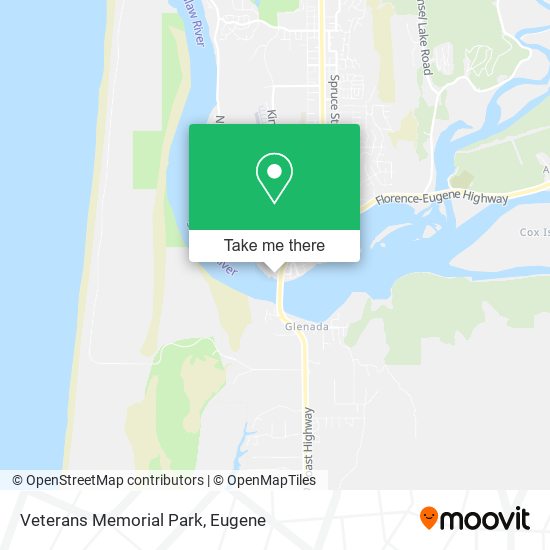 Mapa de Veterans Memorial Park