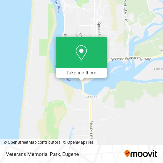 Mapa de Veterans Memorial Park