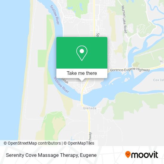 Serenity Cove Massage Therapy map