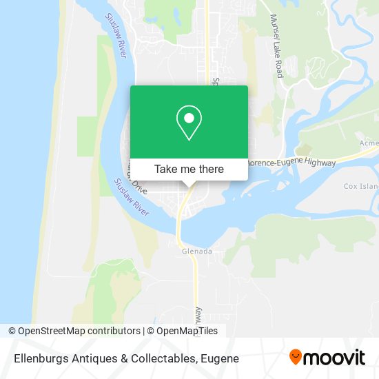 Ellenburgs Antiques & Collectables map