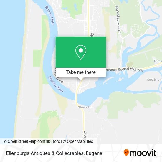 Mapa de Ellenburgs Antiques & Collectables