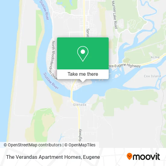 Mapa de The Verandas Apartment Homes