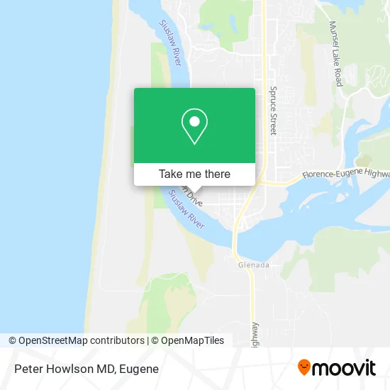 Peter Howlson MD map