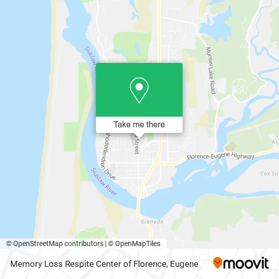 Memory Loss Respite Center of Florence map