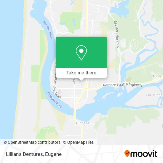Mapa de Lillian's Dentures