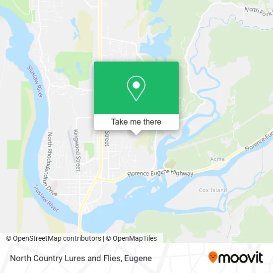Mapa de North Country Lures and Flies