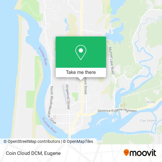 Mapa de Coin Cloud DCM
