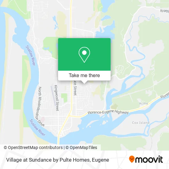 Mapa de Village at Sundance by Pulte Homes