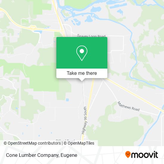 Mapa de Cone Lumber Company