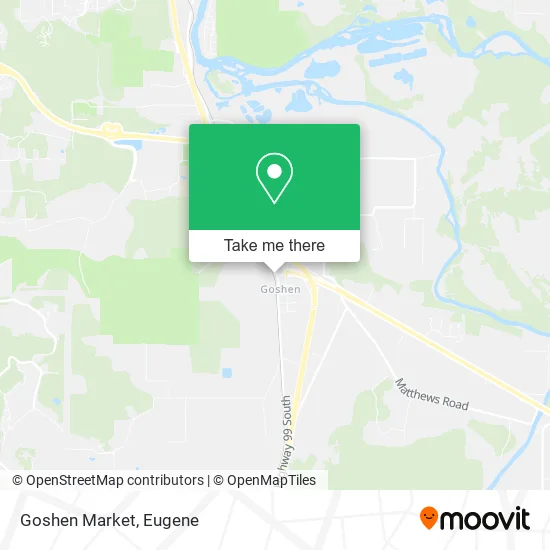 Goshen Market map