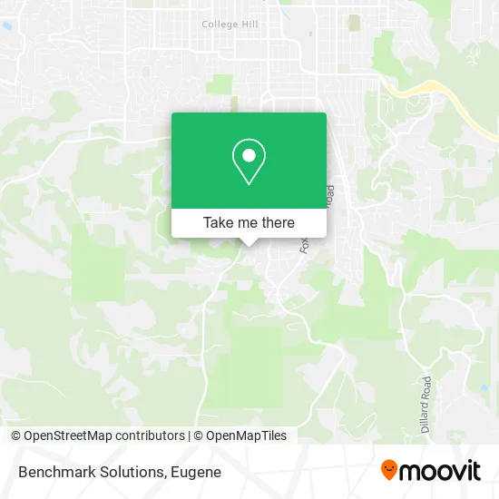 Benchmark Solutions map