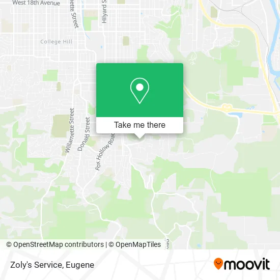 Mapa de Zoly's Service