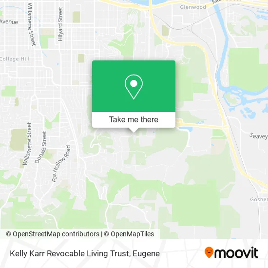 Mapa de Kelly Karr Revocable Living Trust
