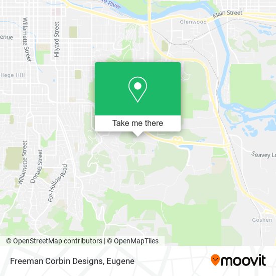 Mapa de Freeman Corbin Designs