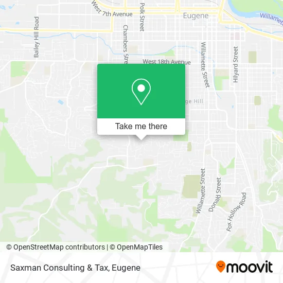 Mapa de Saxman Consulting & Tax