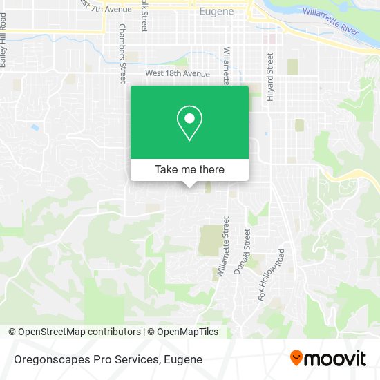 Mapa de Oregonscapes Pro Services
