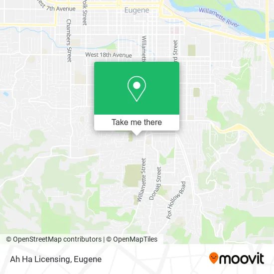 Ah Ha Licensing map