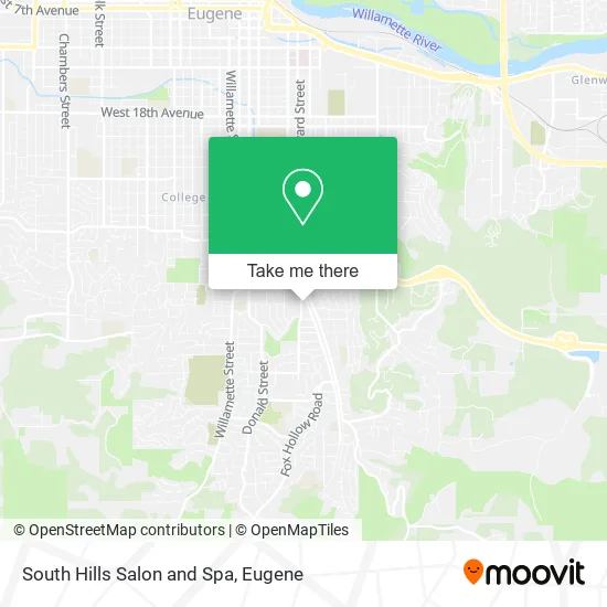 Mapa de South Hills Salon and Spa