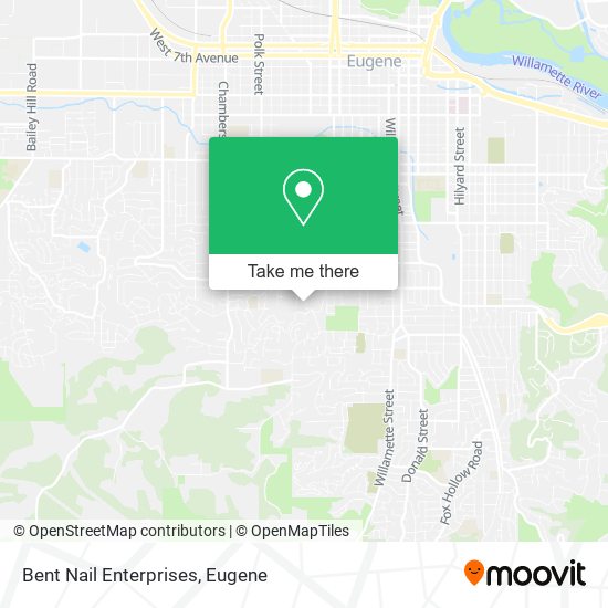 Mapa de Bent Nail Enterprises