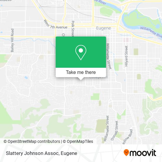 Slattery Johnson Assoc map