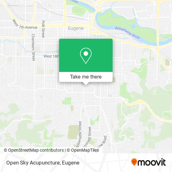 Mapa de Open Sky Acupuncture