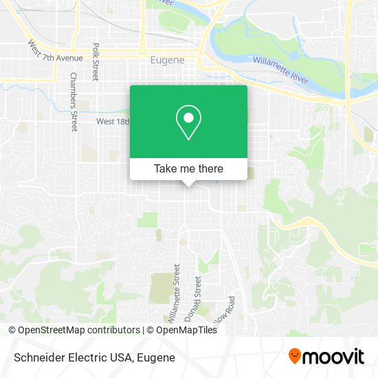 Mapa de Schneider Electric USA