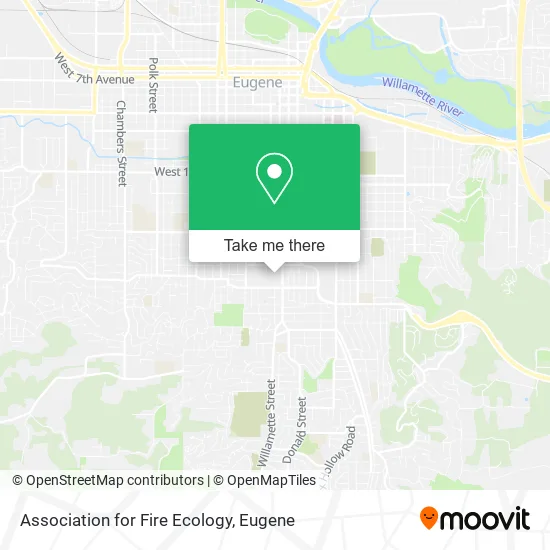 Association for Fire Ecology map