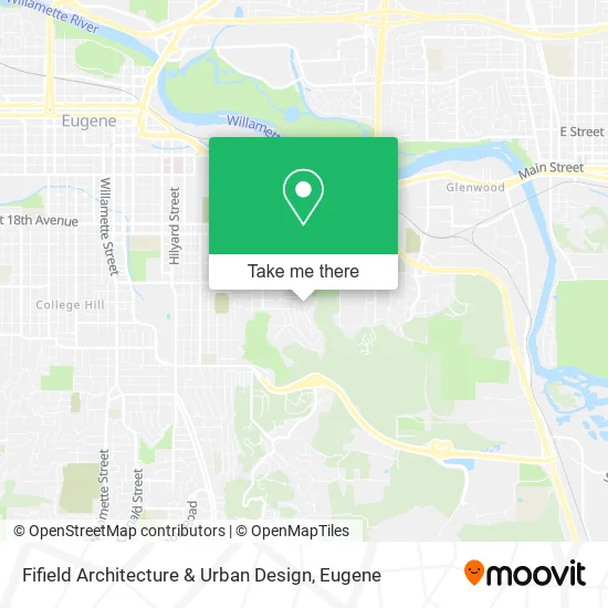 Mapa de Fifield Architecture & Urban Design