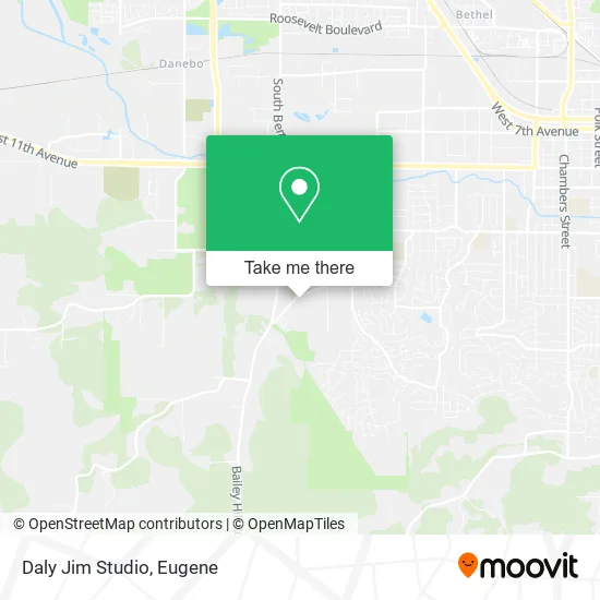 Daly Jim Studio map